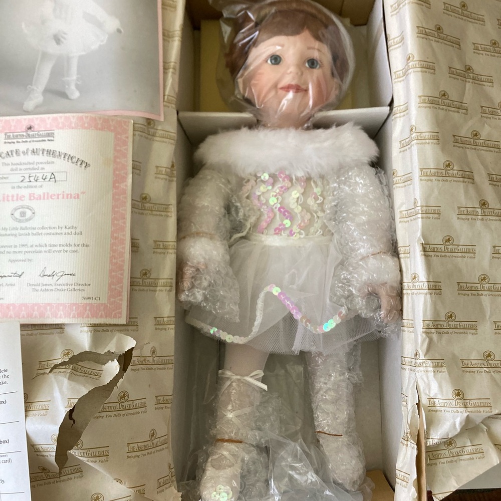 My Little Ballerina Doll Vintage 1994 The Ashton Drake Galleries